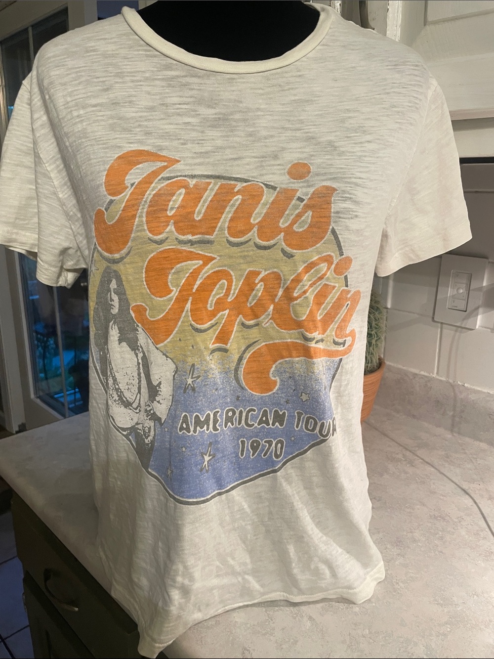 Janis Joplin American Tour 1970 Graphic Tee